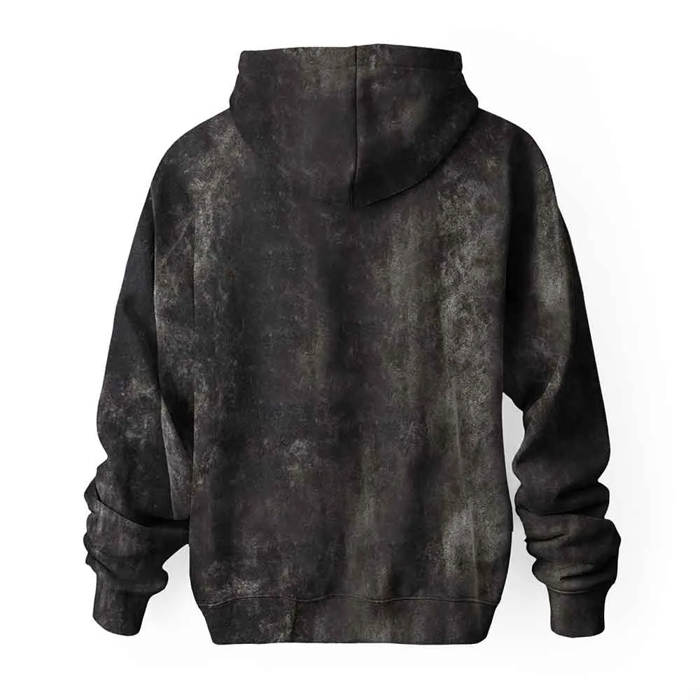 Dalix NASA Midweight Fleece Washed Hoodie