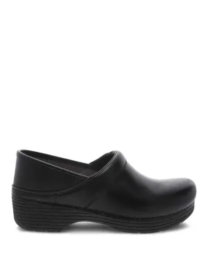 Dansko Women's LT Pro Leather Clogs- Black