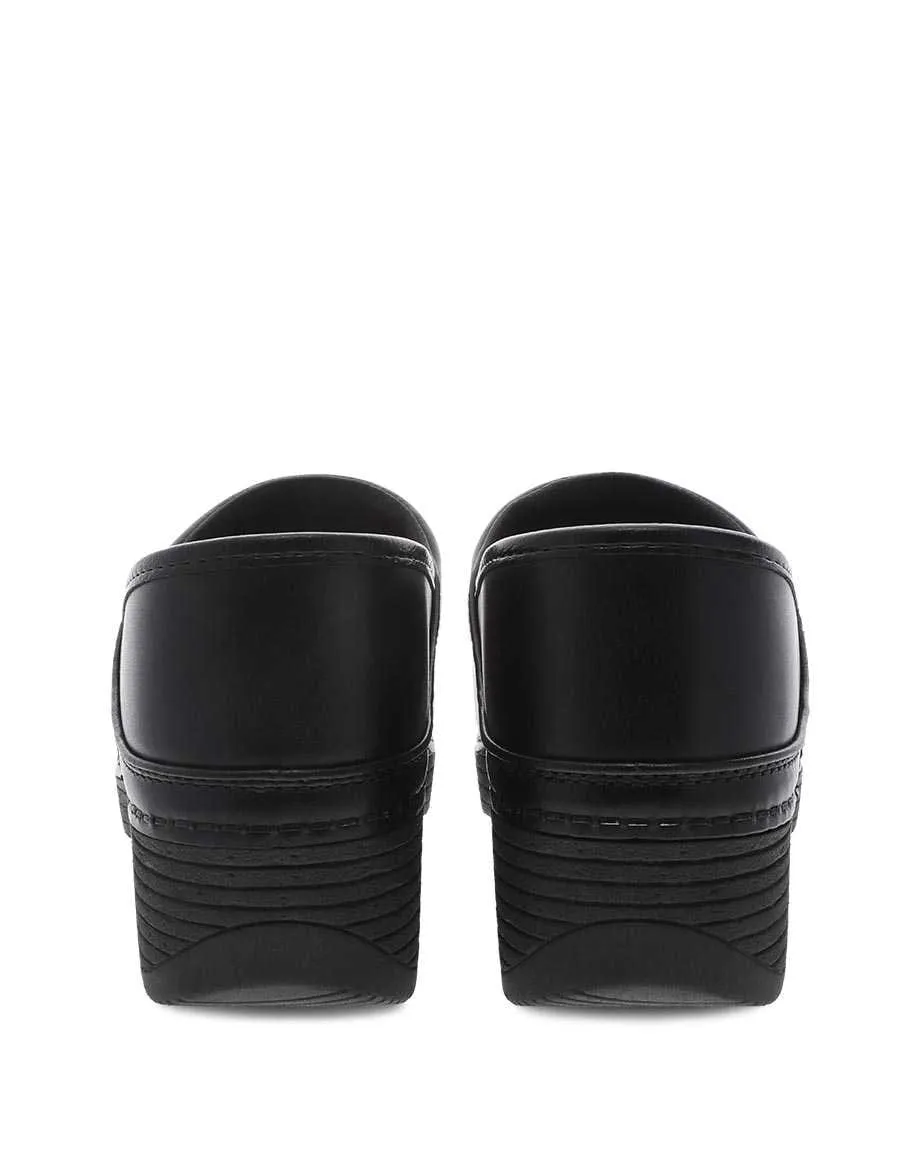 Dansko Women's LT Pro Leather Clogs- Black