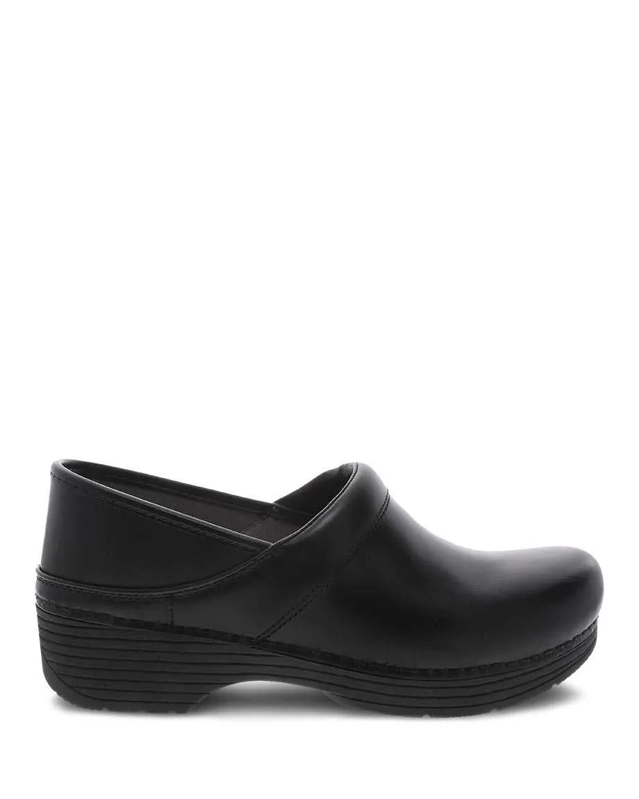Dansko Women's LT Pro Leather Clogs- Black