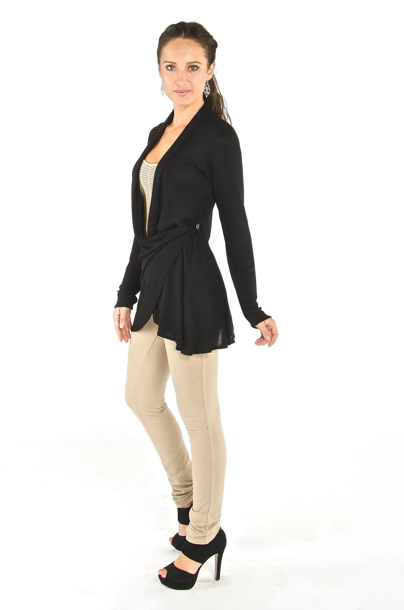 Draped Sweater Wrap