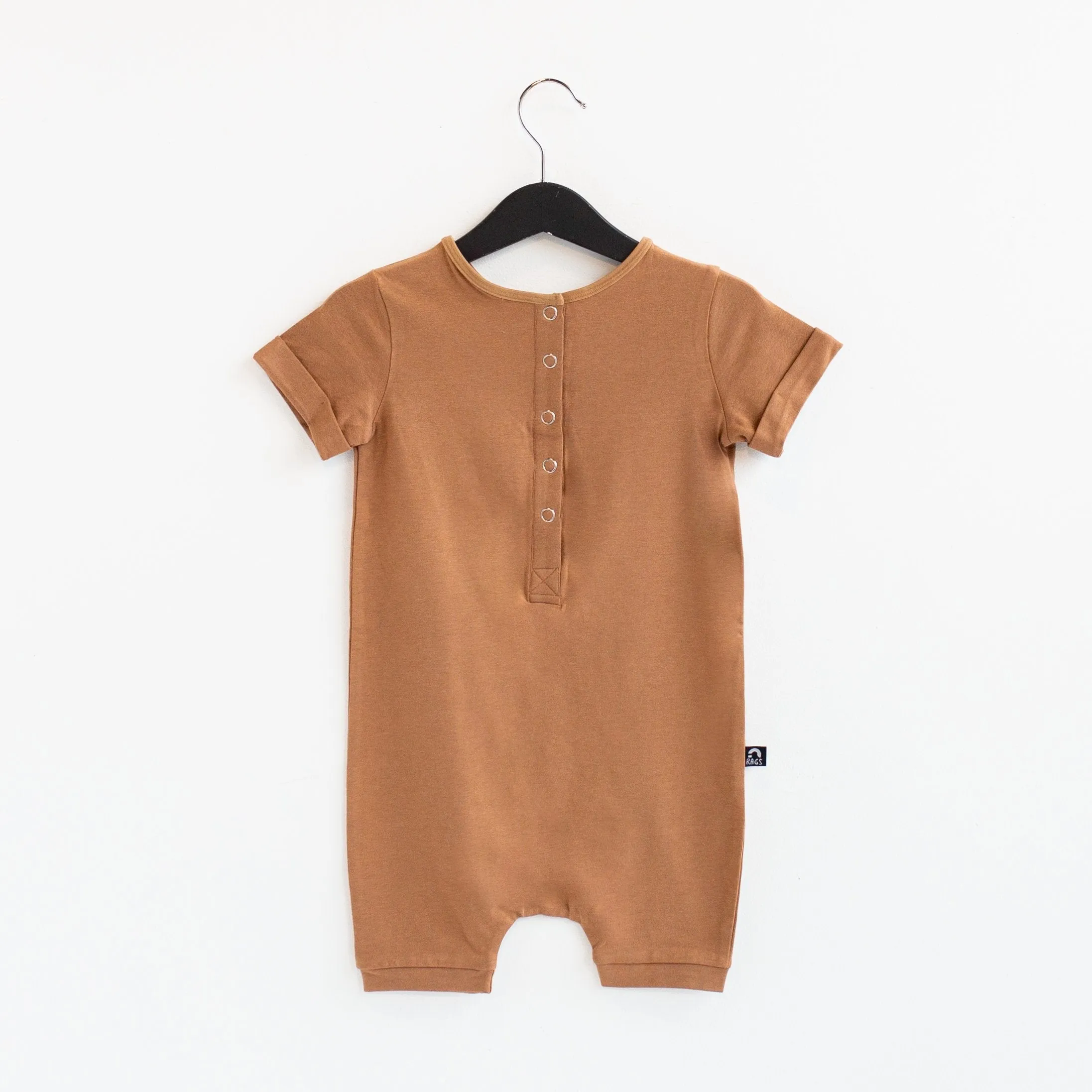 Essentials Rag Romper - 'Camel'