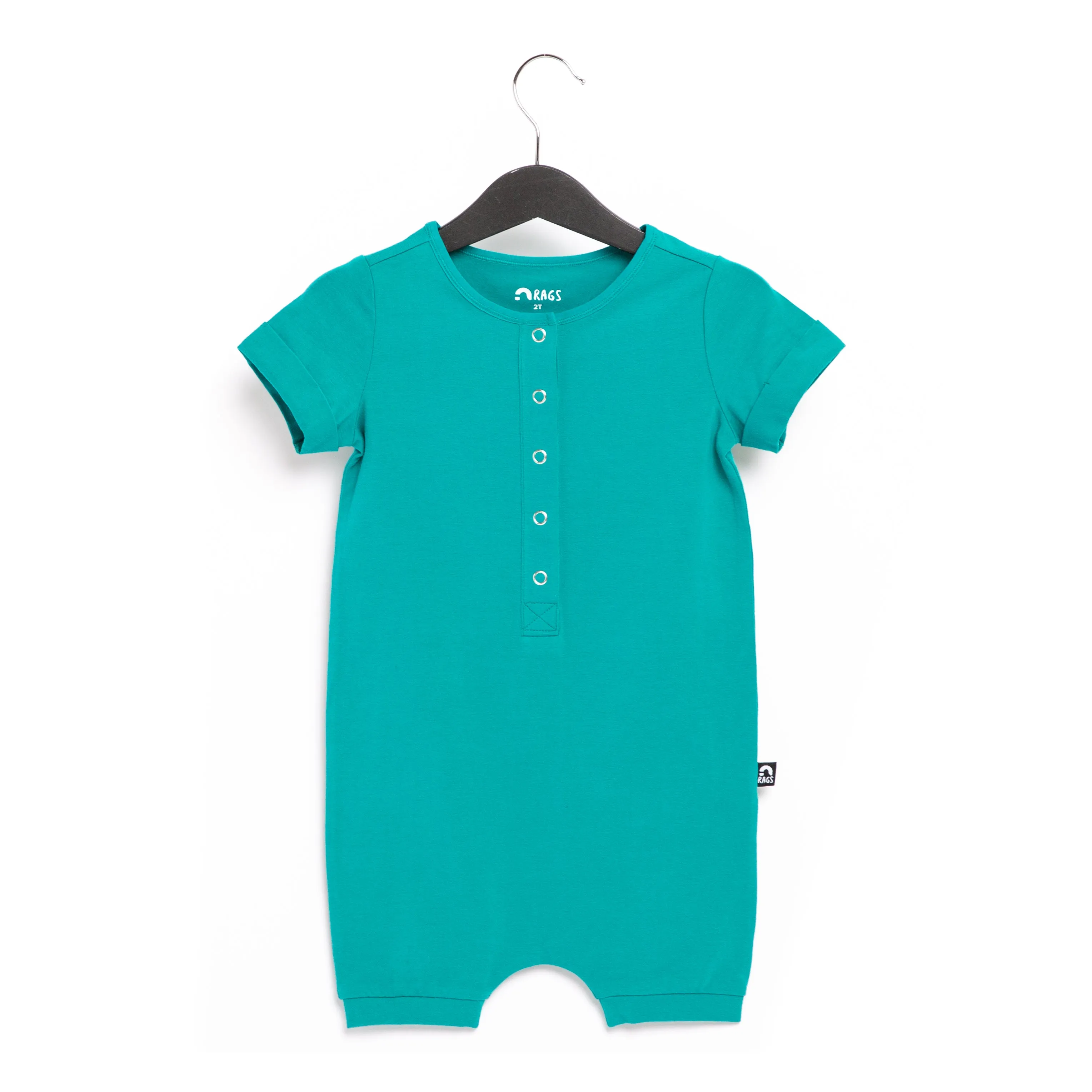 Essentials Rag Romper - 'Teal'