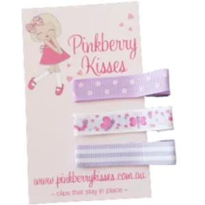 Everyday Non Slip Hair Clips - Butterfly Bug