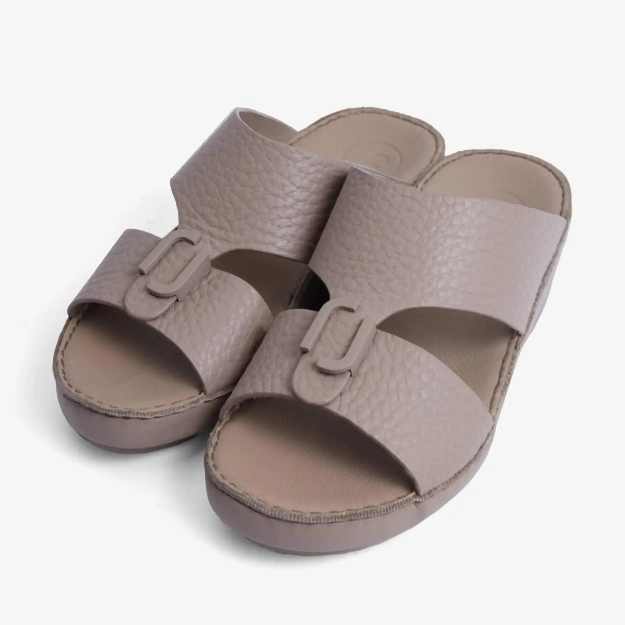FARADA UNLINED HAMMERED ARABIC SANDALS DAVINCI SANTORINO