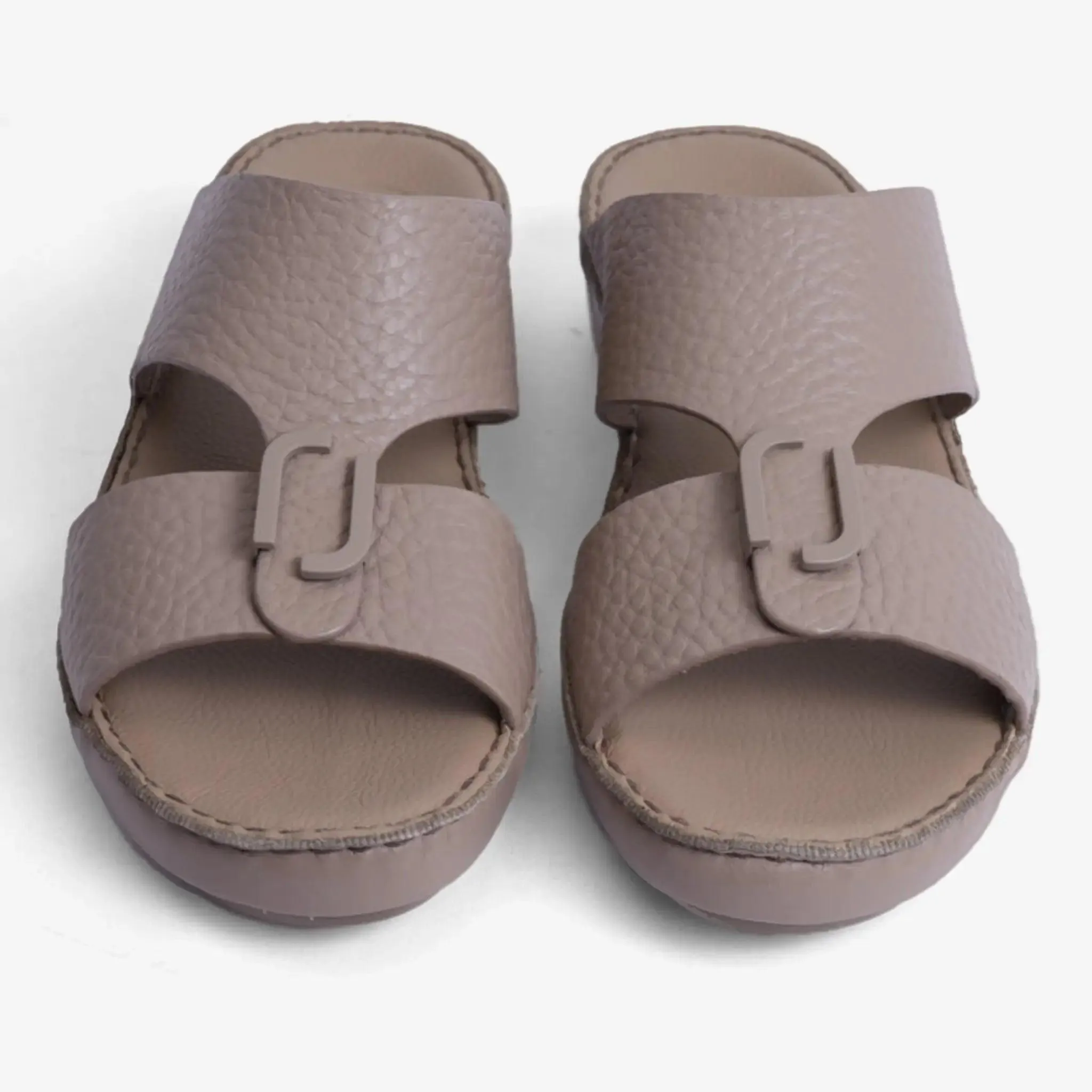 FARADA UNLINED HAMMERED ARABIC SANDALS DAVINCI SANTORINO