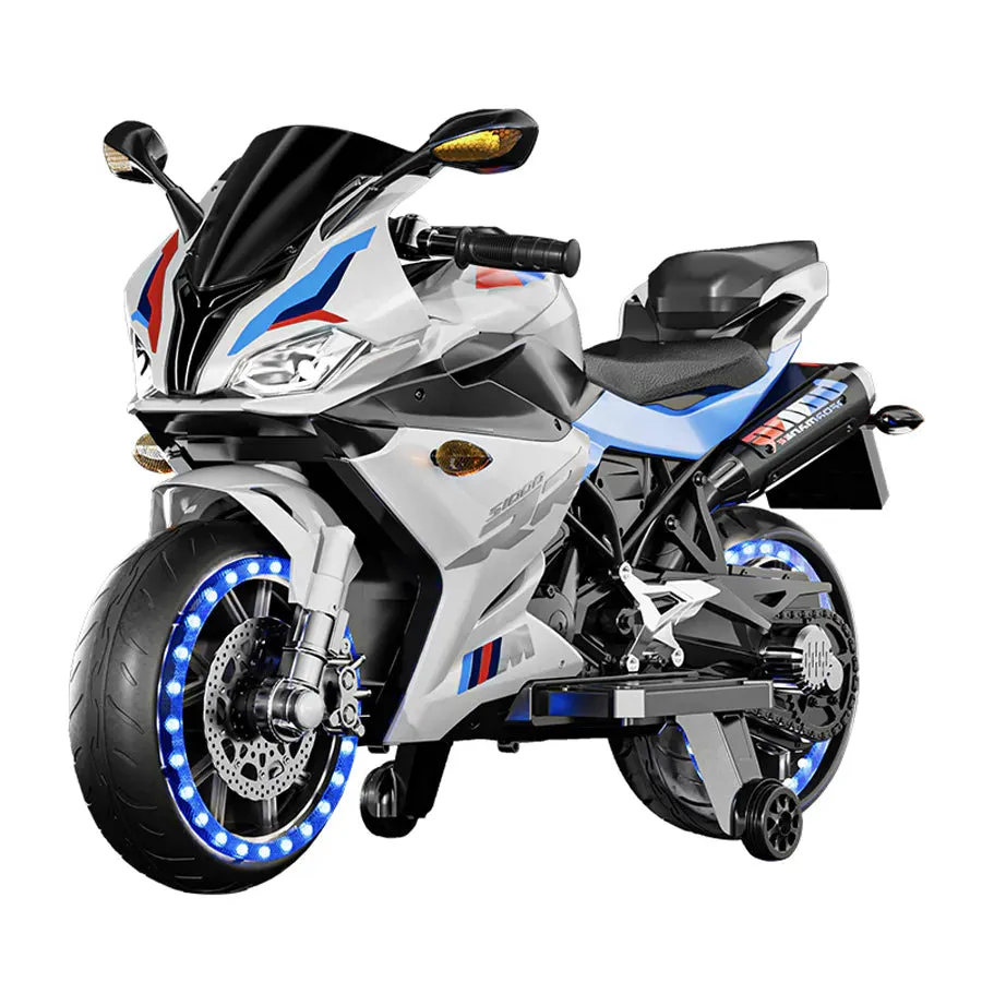 First Drive Yamaha Bike 12V Battery Leather Seat Foam Wheel