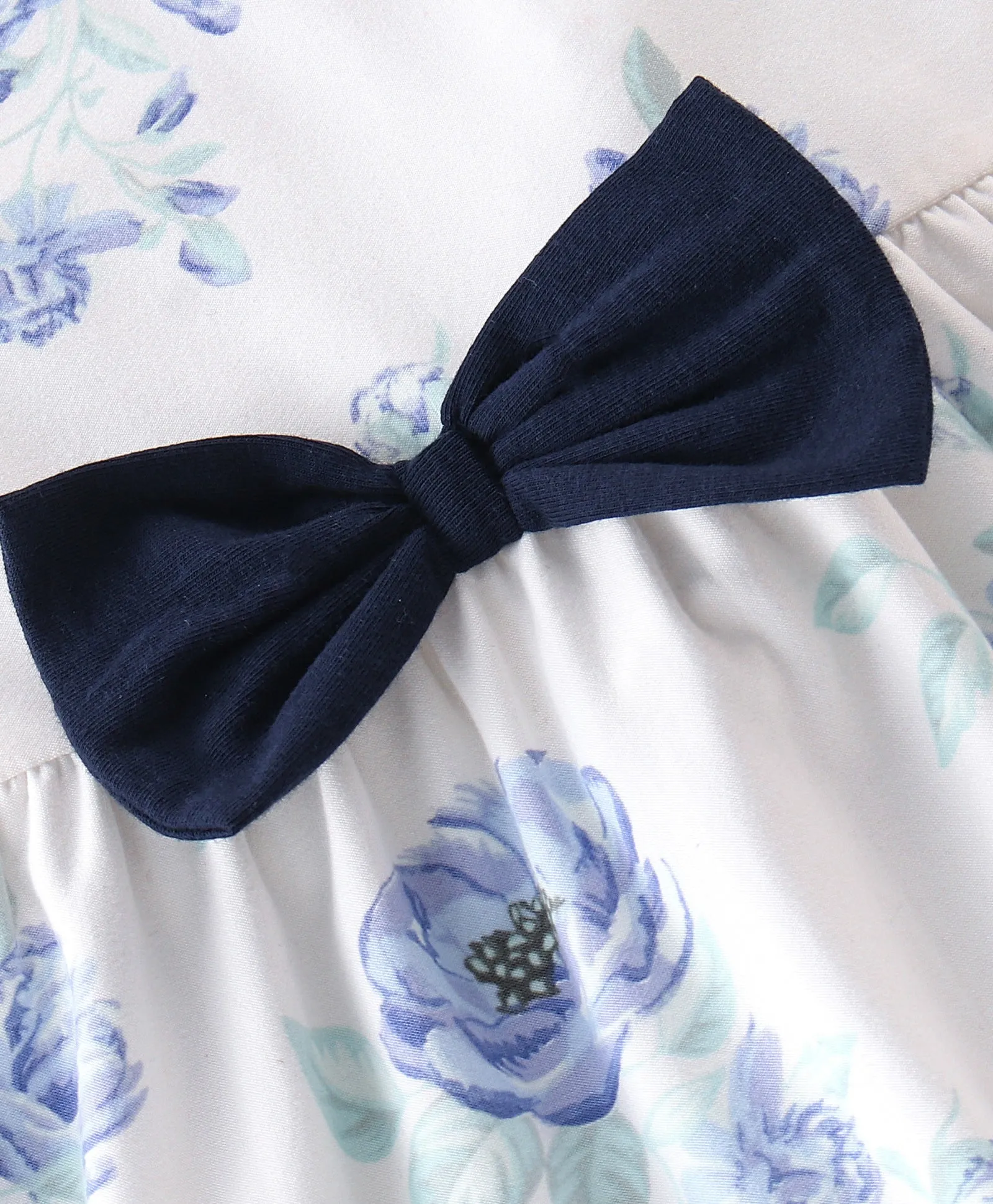 Floral Frilled High Low Top Short Set