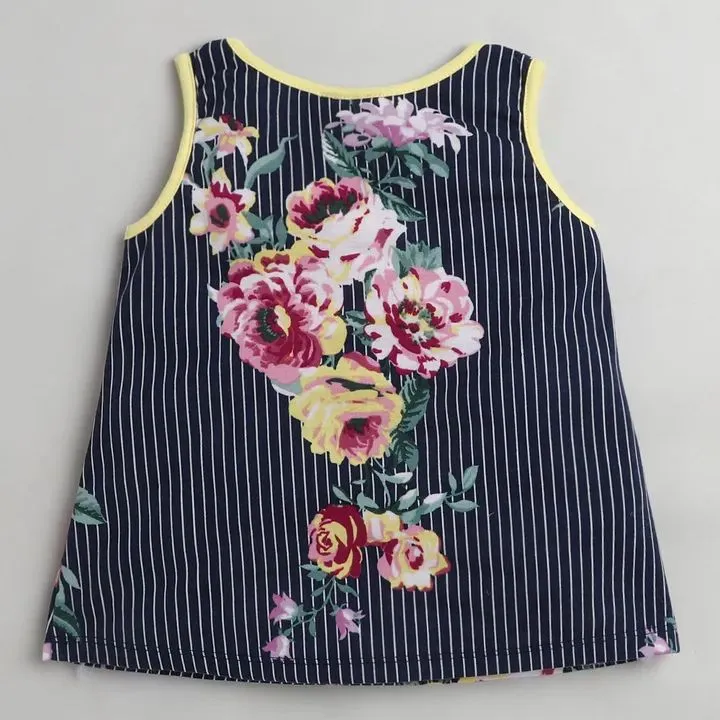 Floral Striped Printed Set