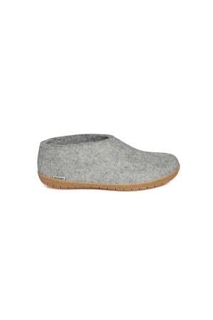 Glerups Shoe - Honey Rubber - Grey