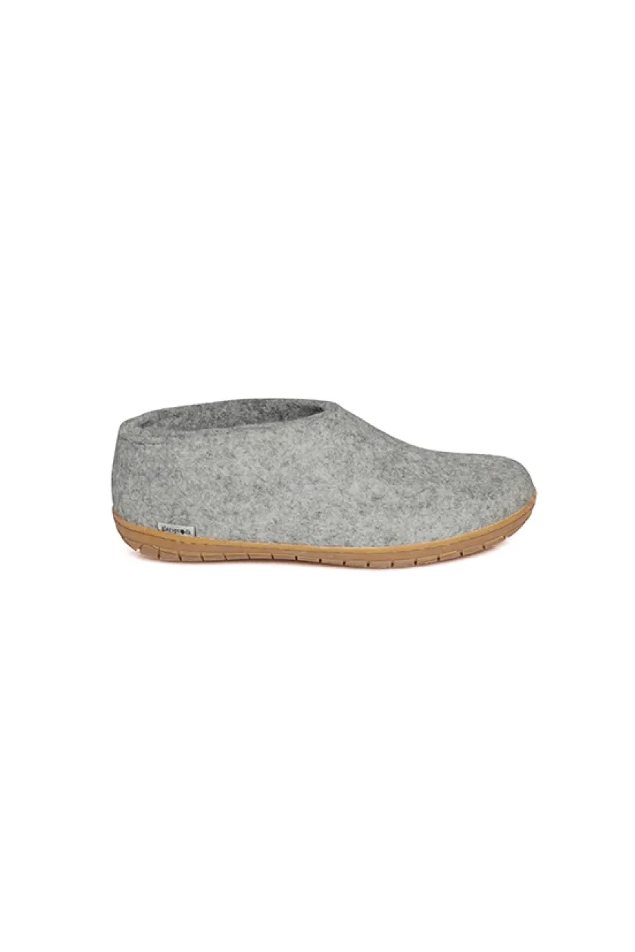 Glerups Shoe - Honey Rubber - Grey