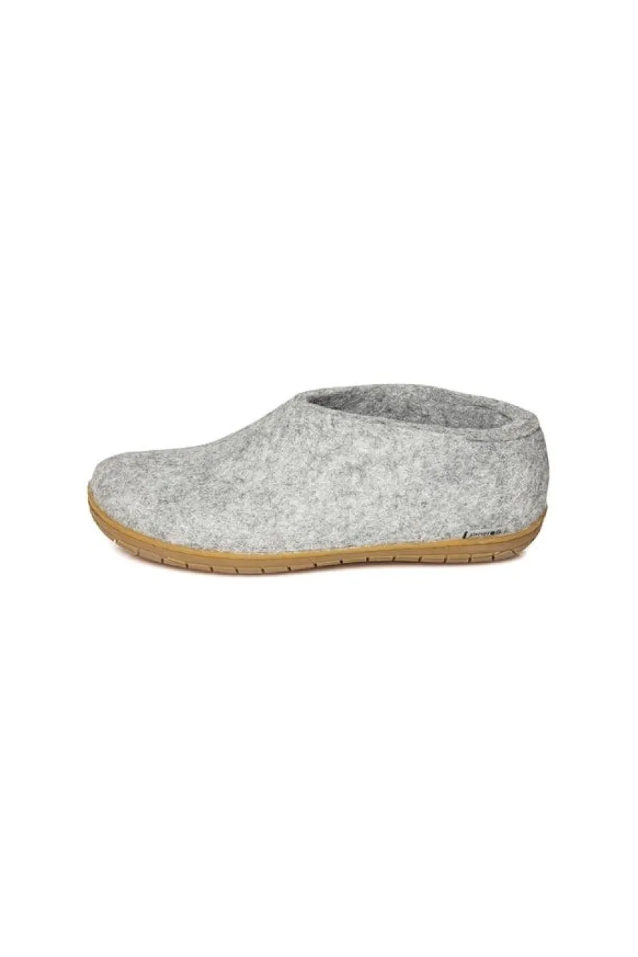 Glerups Shoe - Honey Rubber - Grey