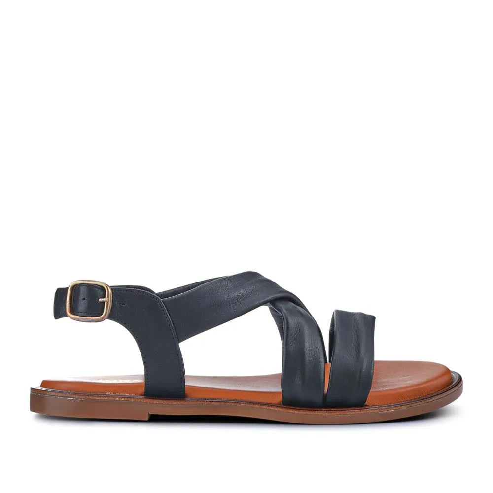 Haliwide Leather Wide-Fitting Sandals  - HALIWIDE / 327 490