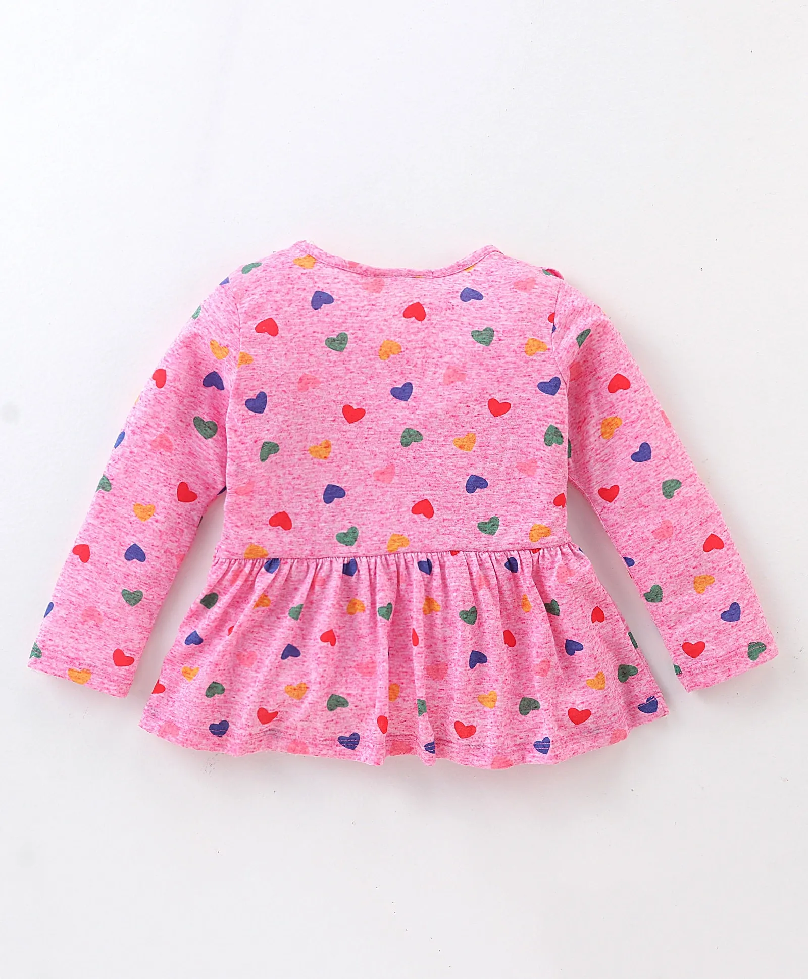 Hearts Frilled Top Leggings Set