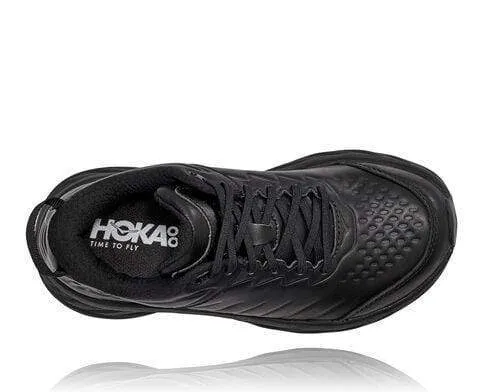 Hoka Women's Bondi Slip Resistant Shoes- Black
