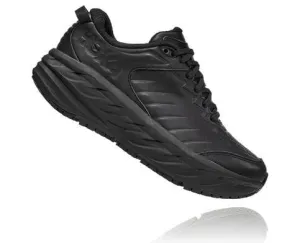 Hoka Women's Bondi Slip Resistant Shoes- Black