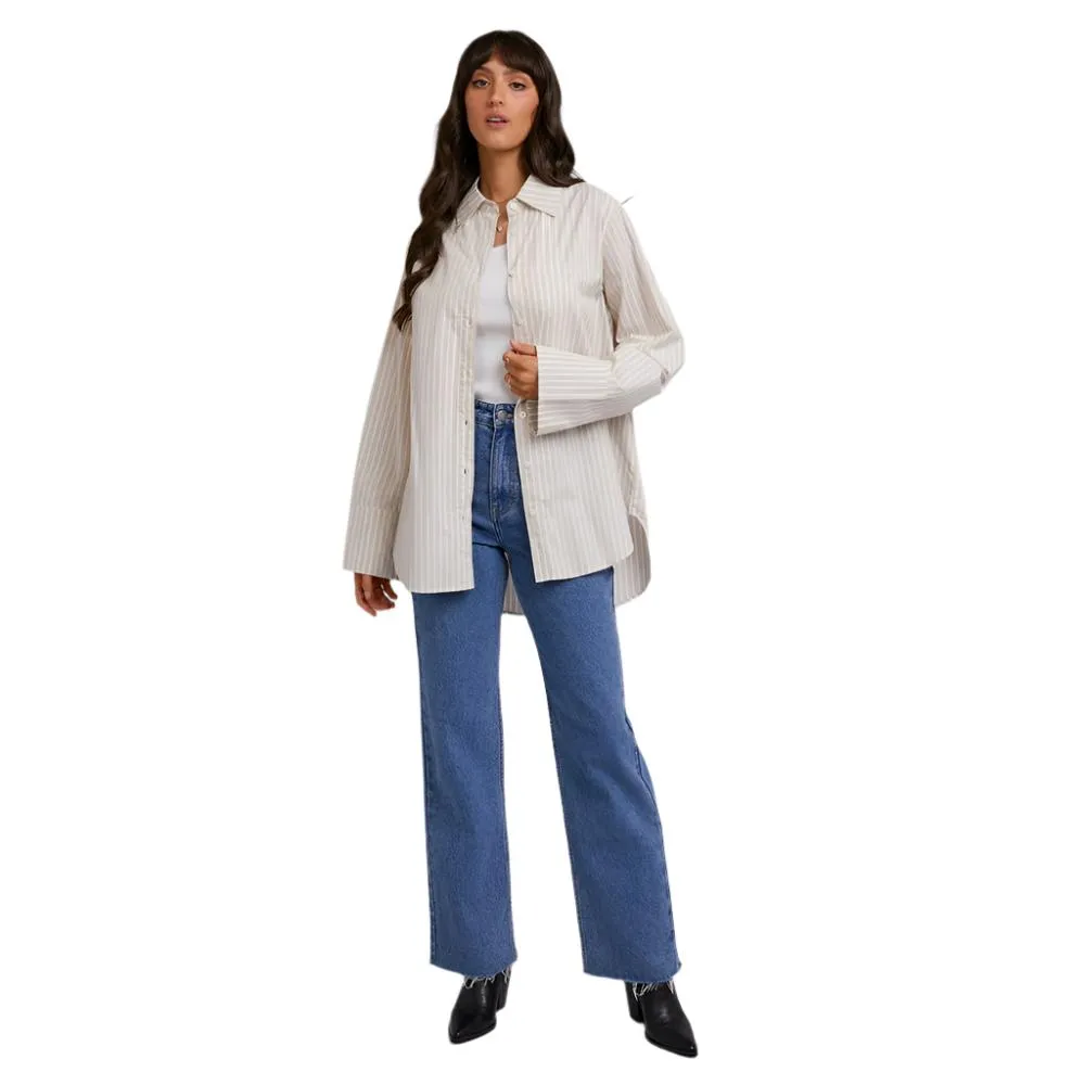 Holiday Oversized Shirt - Womens