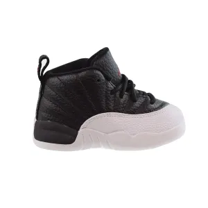 Jordan Retro 12 (TD) Toddlers Shoes Black-White-Varsity Red