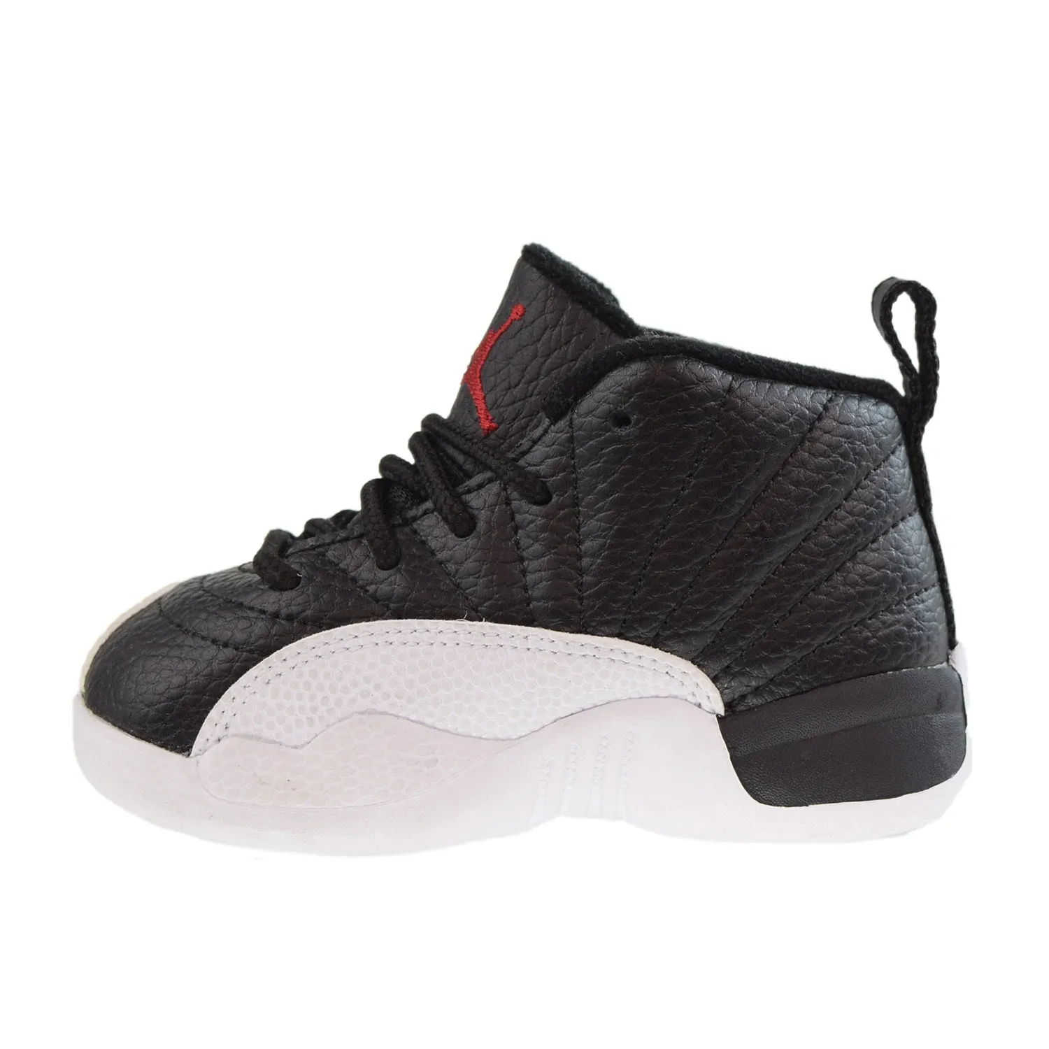 Jordan Retro 12 (TD) Toddlers Shoes Black-White-Varsity Red