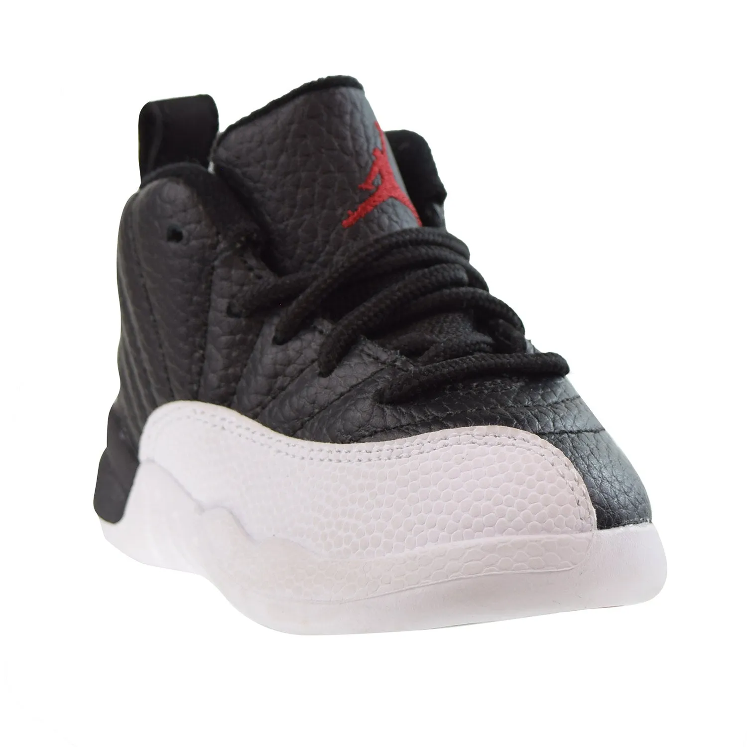 Jordan Retro 12 (TD) Toddlers Shoes Black-White-Varsity Red