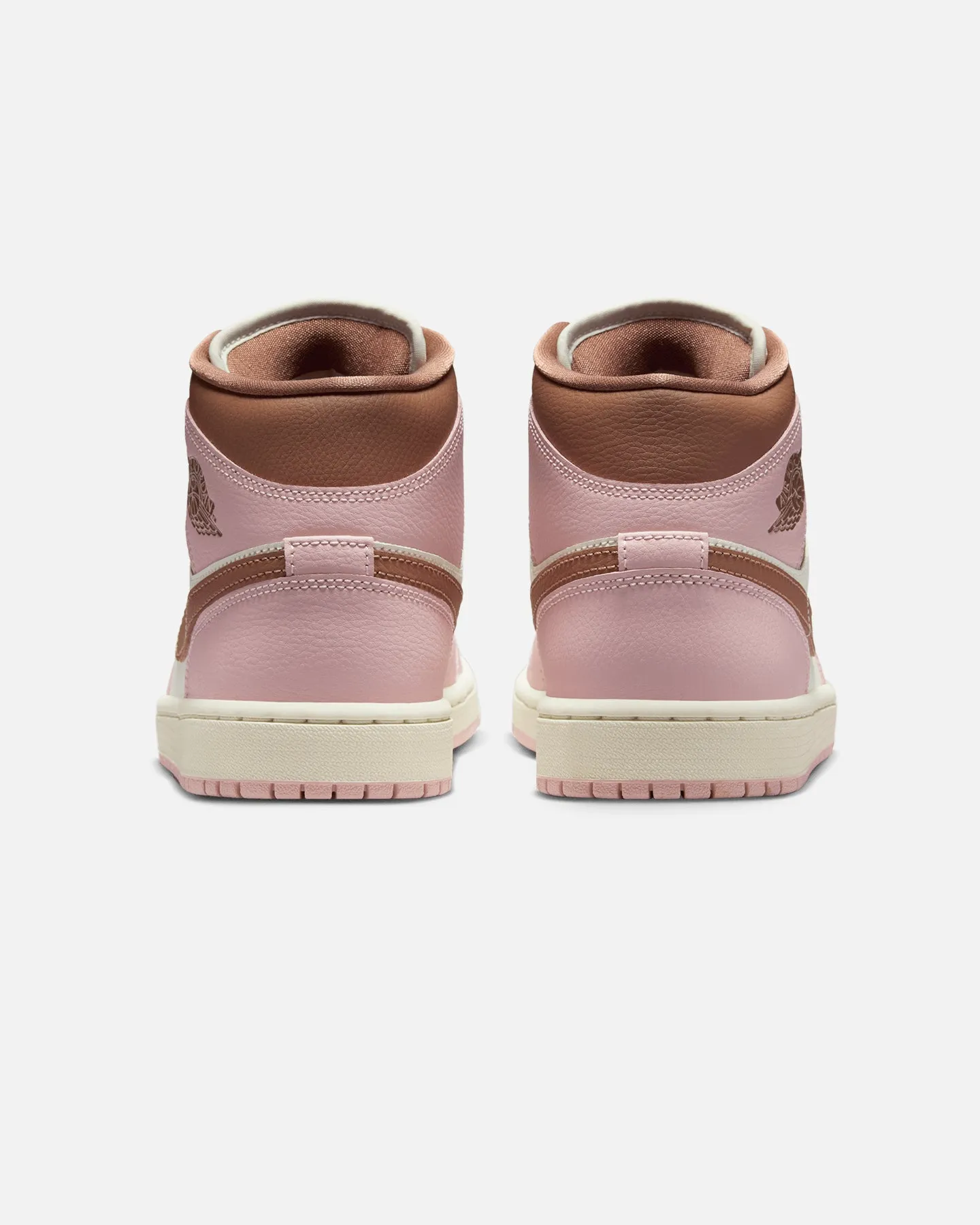 Jordan Women's Air Jordan 1 Mid "Neapolitan" Pink Oxford/Archaeo Brown