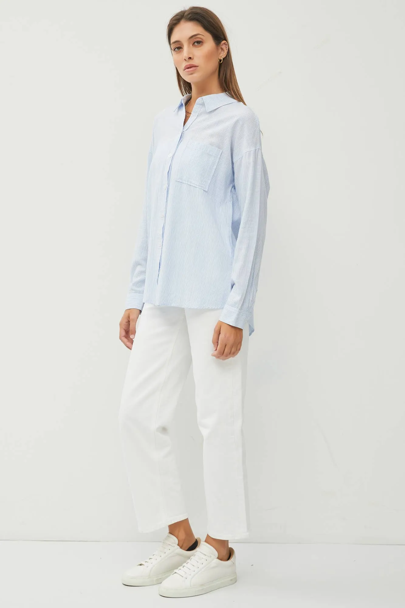 La Jolla Shores Striped Blouse