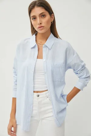 La Jolla Shores Striped Blouse
