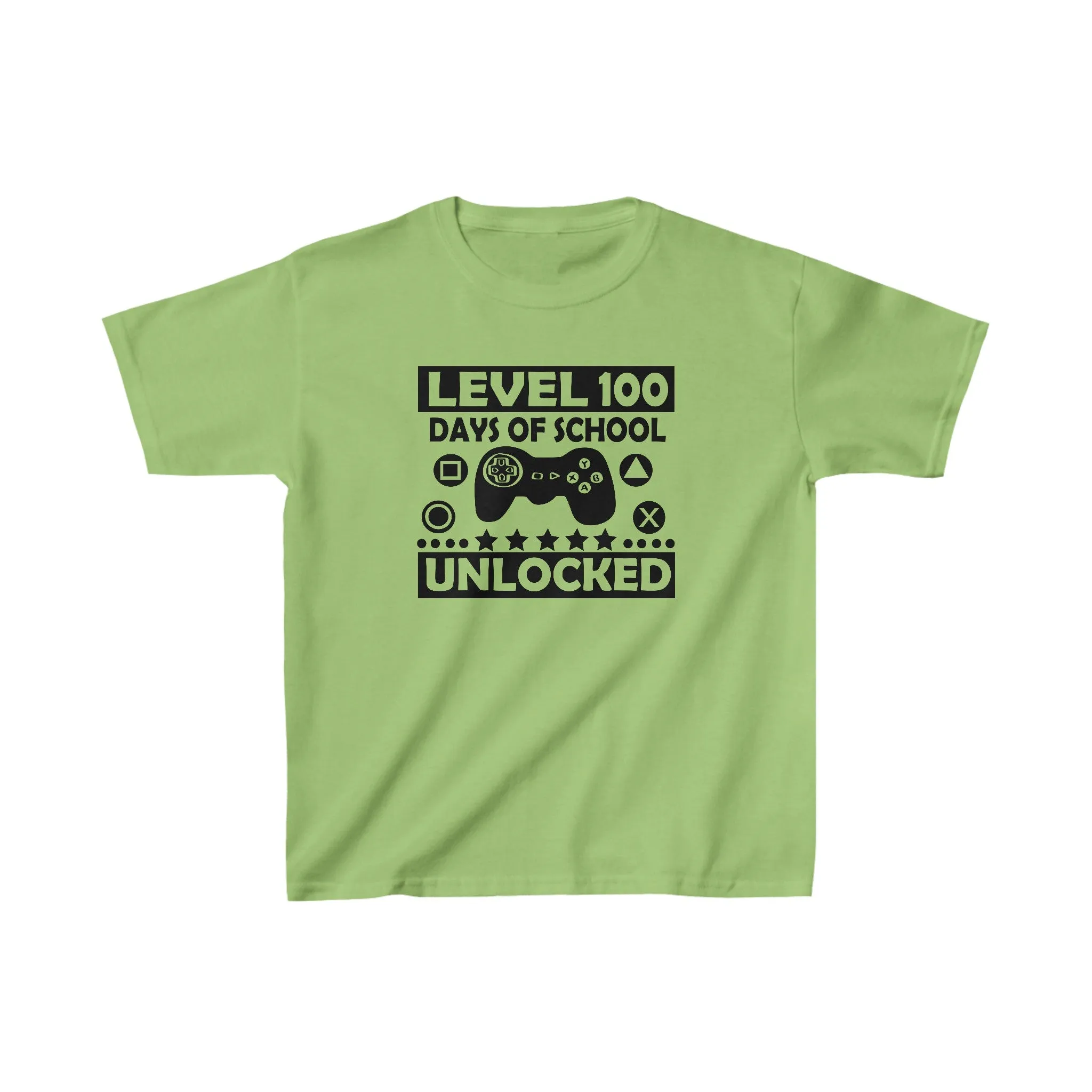 Level 100 School Days Unlocked  T-Shirt, School Spirt, Youth shirt