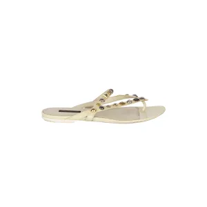 Louis Vuitton Studded Thong Sandals - '10s