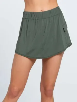 Lucky In Love Cargo Skirt