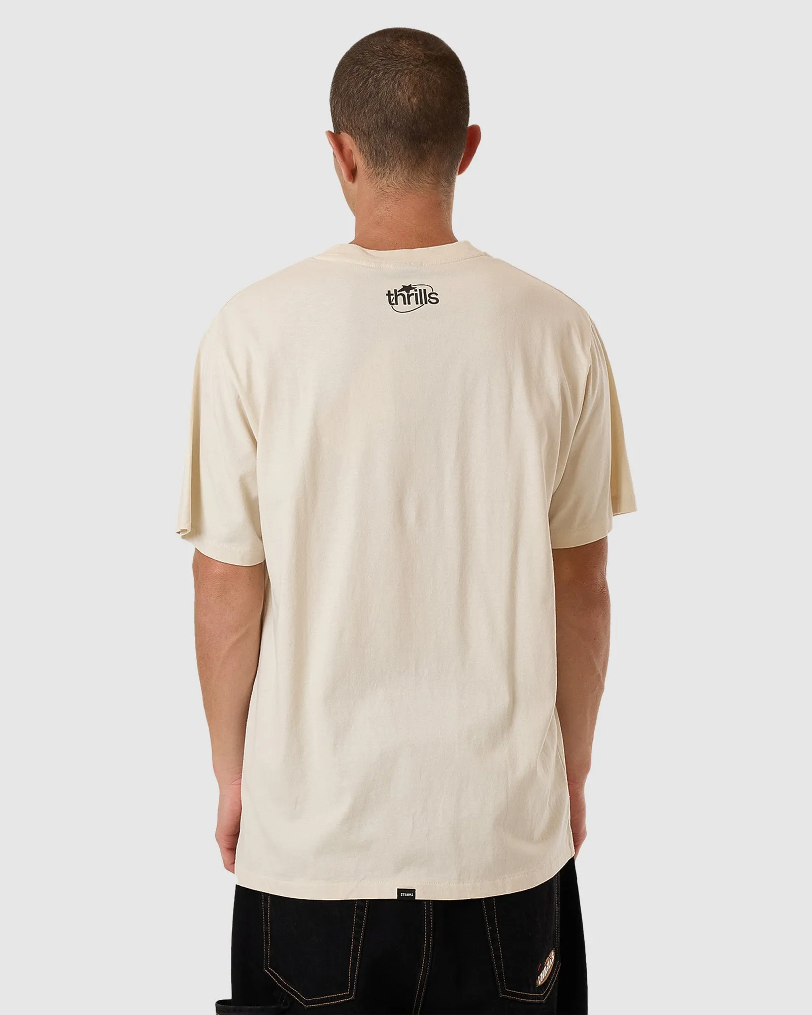 MENS BEAUTIFULLY DEADLY MERCH FIT T-SHIRT