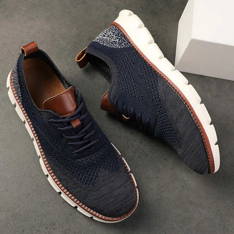 Men's Breathable Mesh Leisure Sneakers
