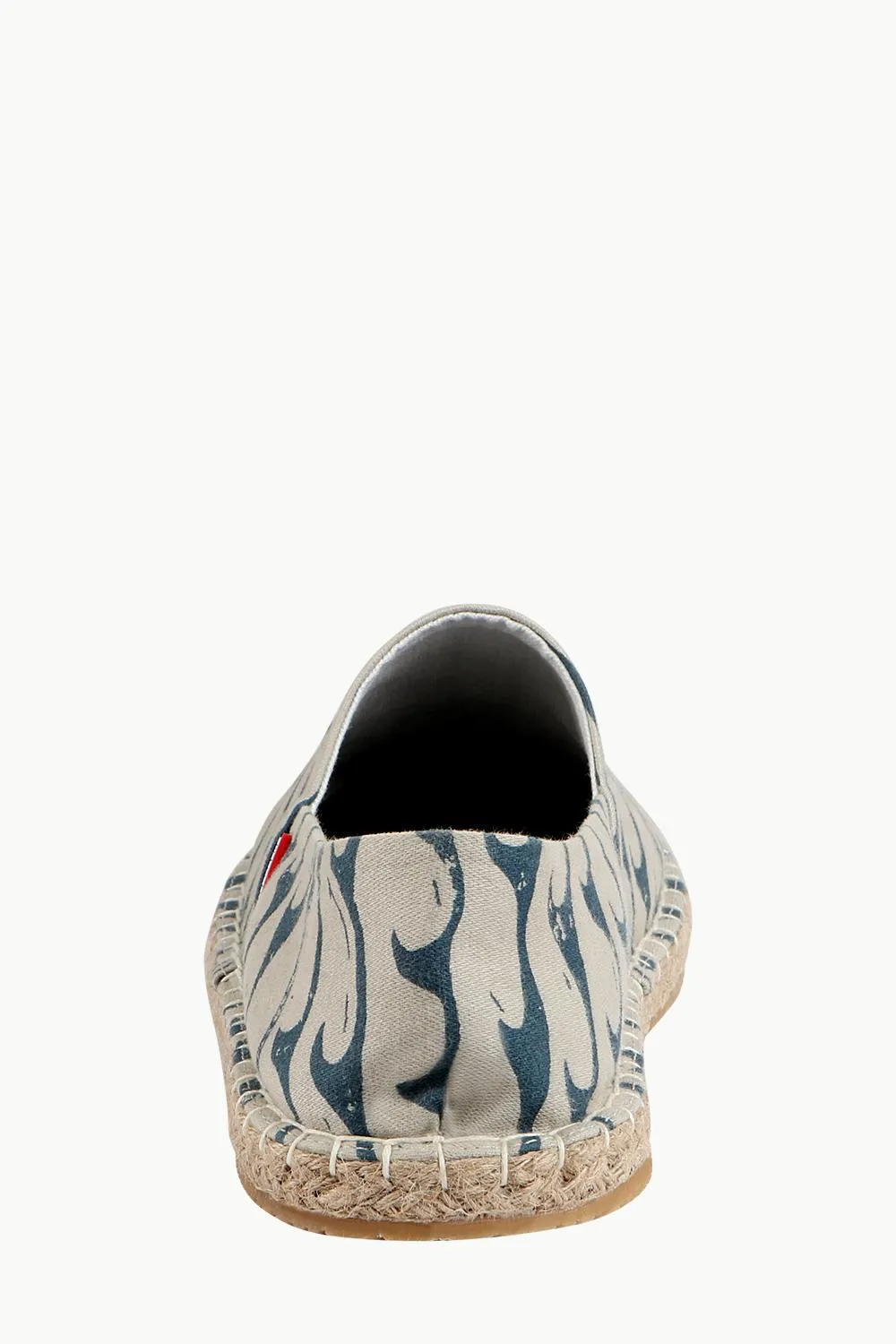 Men's Sea Print Beige Espadrilles