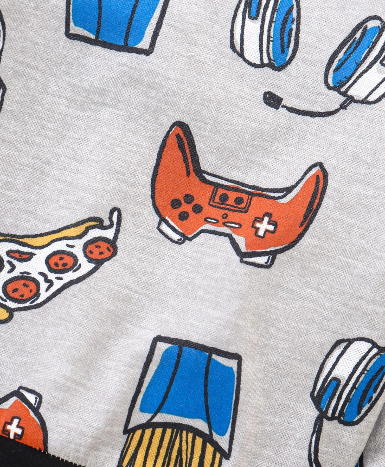 Movie Printed Sweatshirt Jogger Set