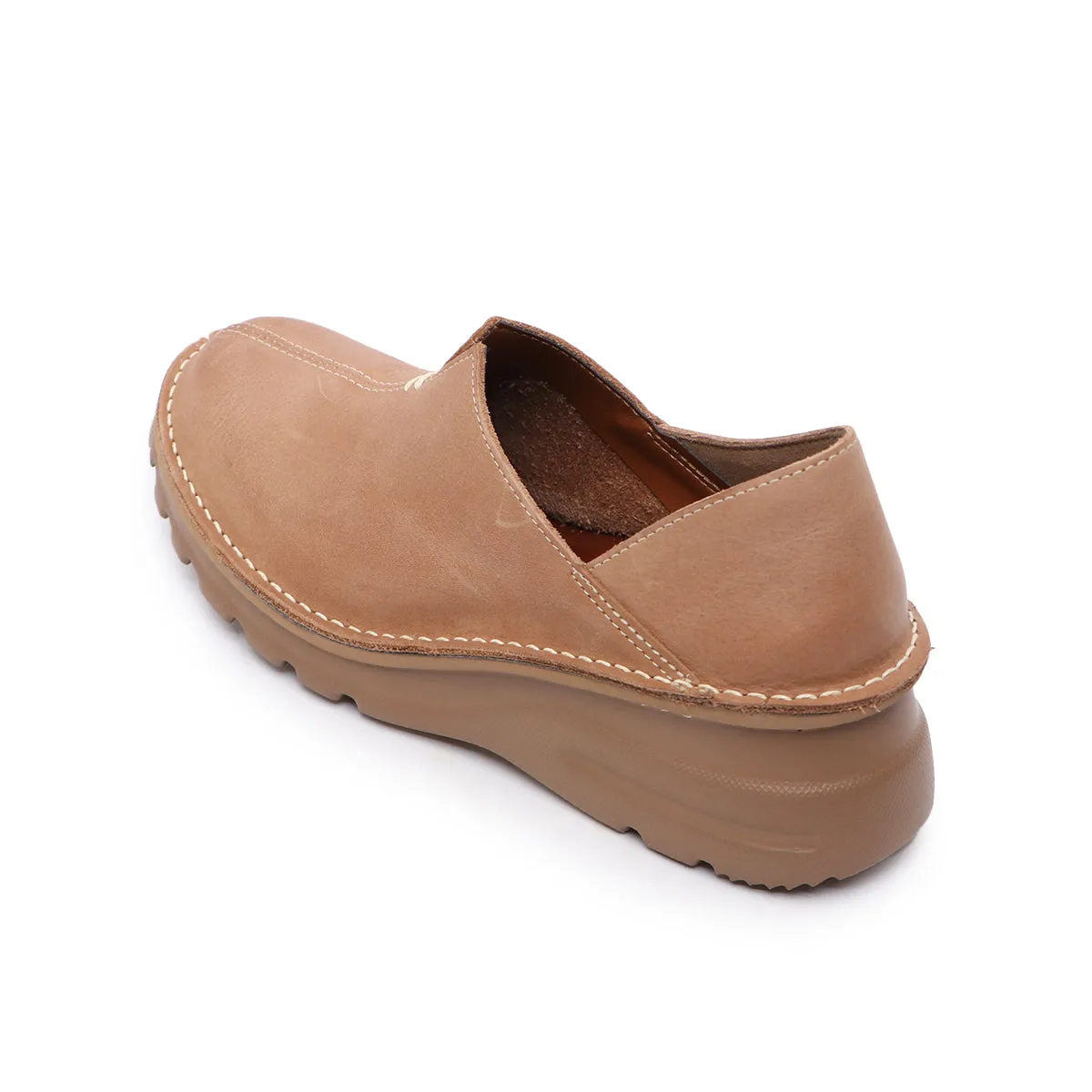 Natsumi Camel Ultra Light & Wide Fit Slip-ons