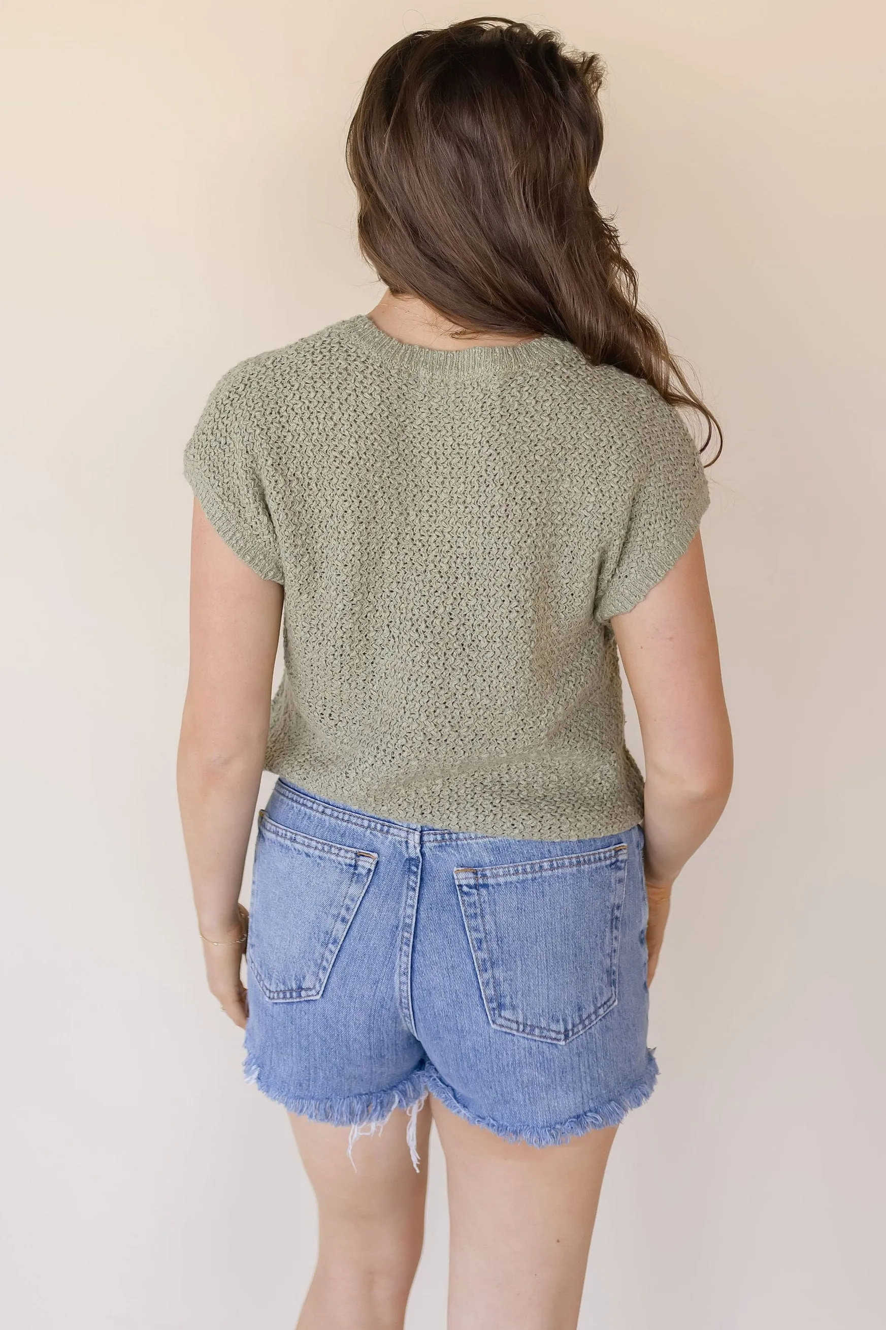 Ollie Knit Short Sleeve Pullover