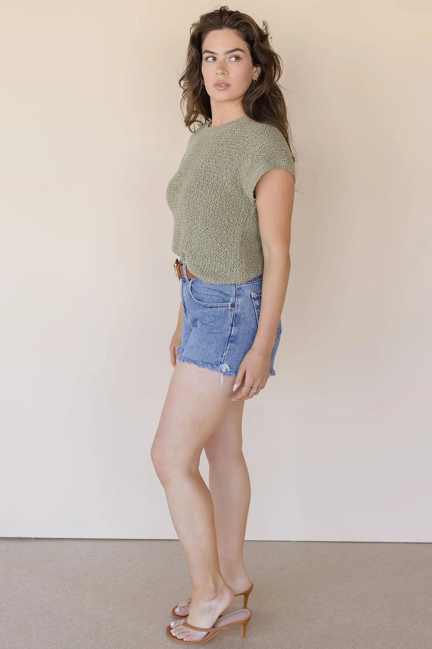 Ollie Knit Short Sleeve Pullover