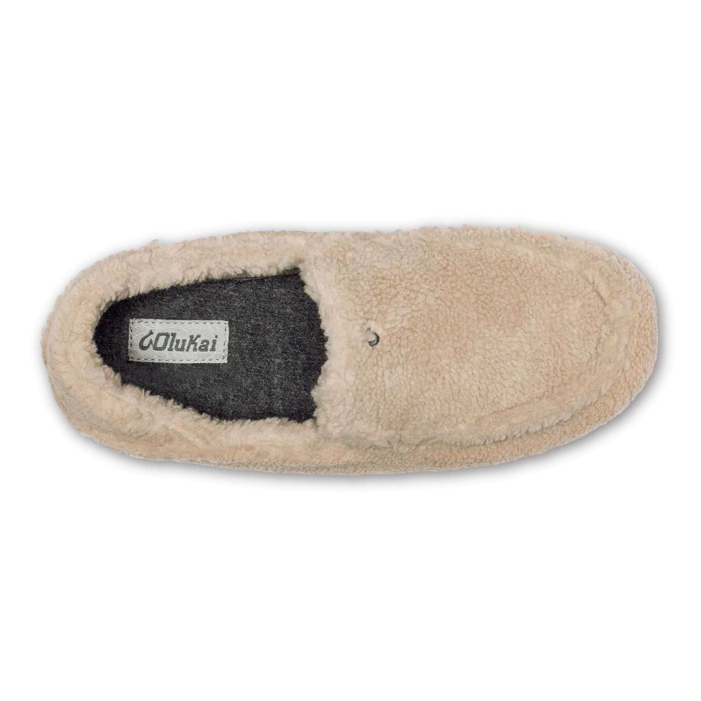 OluKai Women's Nohea Heu Fuzzy Slipper