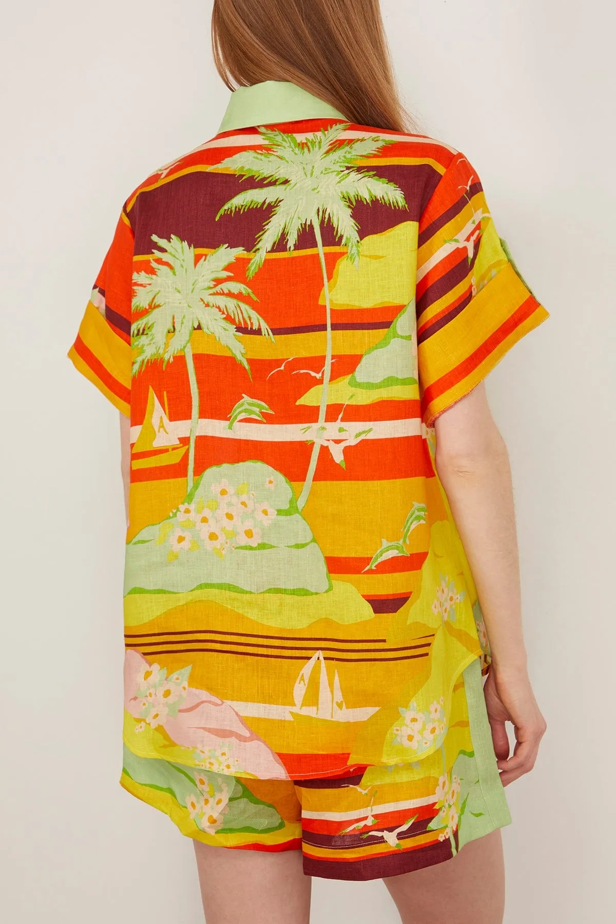 Palm Island Shirt in Multi