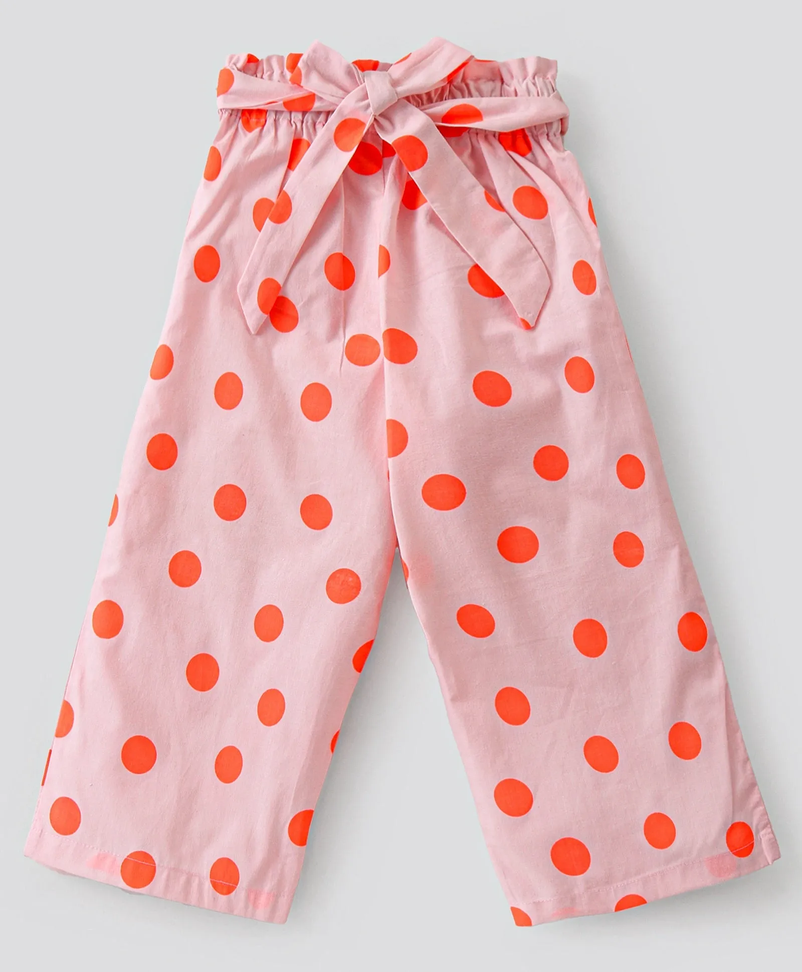 Polka Printed Shirt Palazzo Co-ord Set