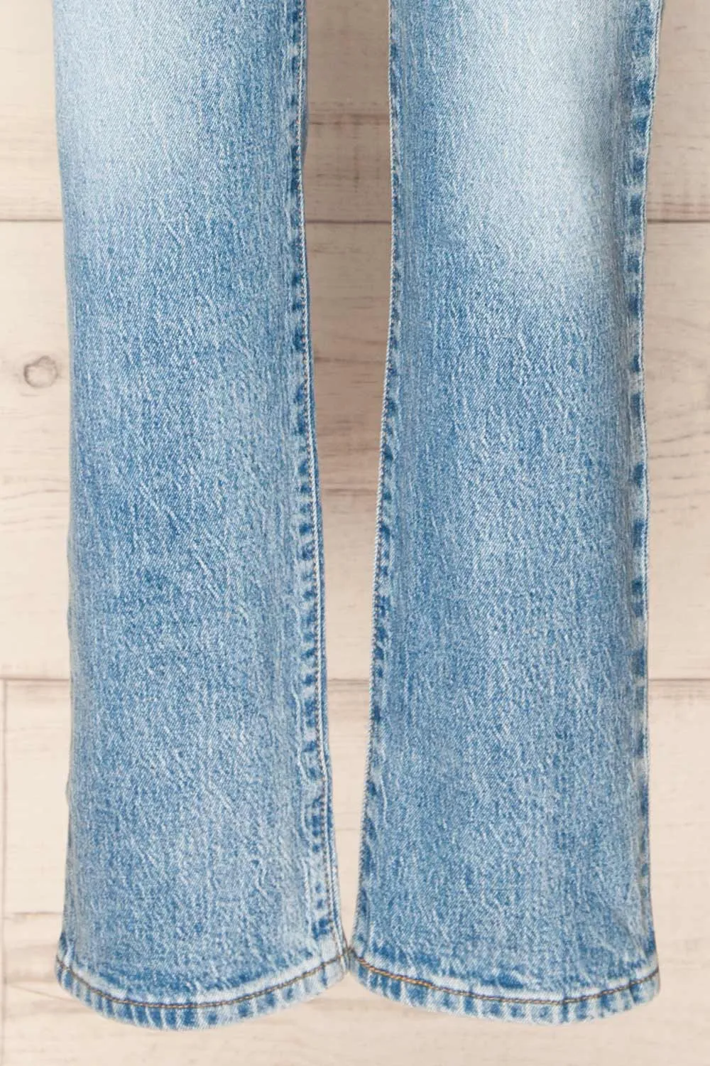 Quimper | High Rise Straight Leg Jeans
