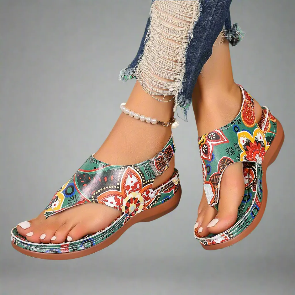 Regine | Artisan-Made Wedge Sandals Crafted from High-Quality Materials