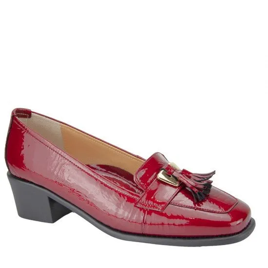 Relax E-5281-03 Red Leather Loafer