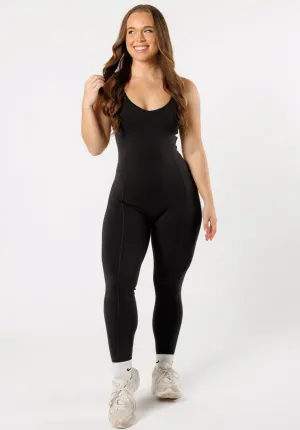Reluna AirBrushed Sculptseam® Jumpsuit Black
