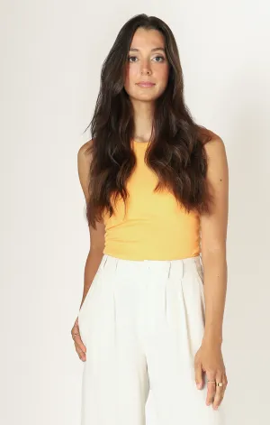 Ribbed Tank | Apricot