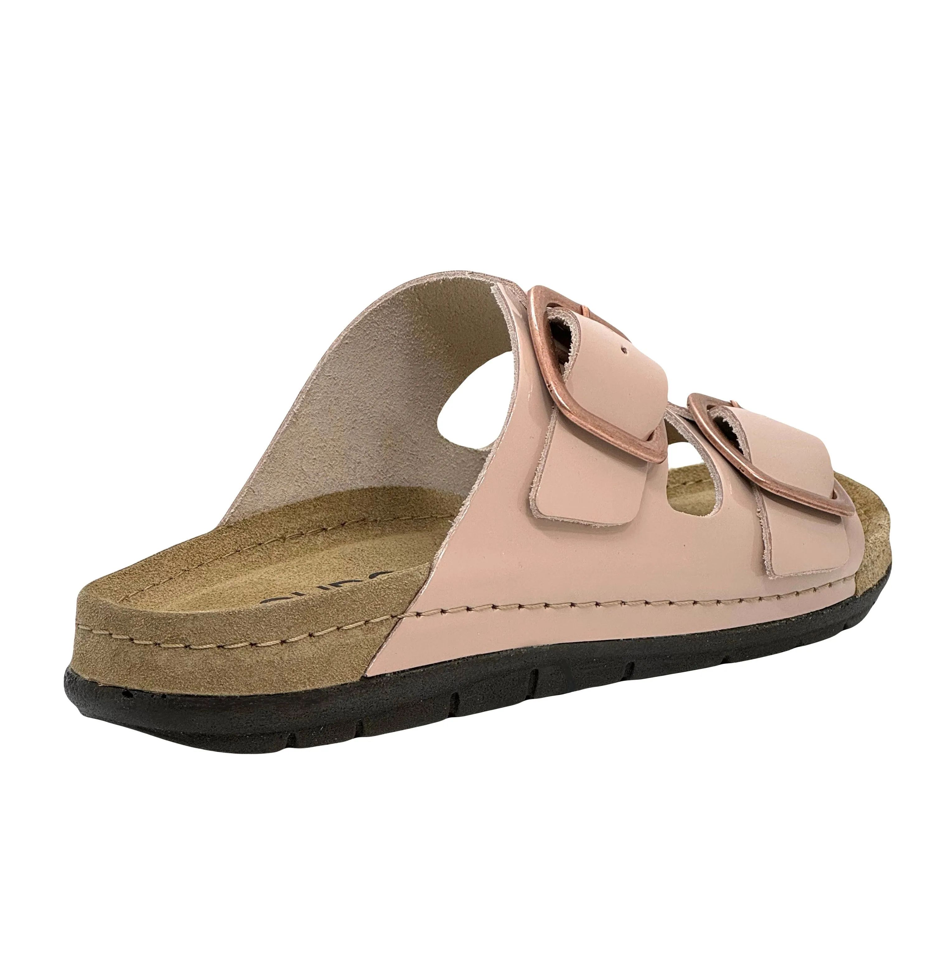 Rohde Ladies Double Buckle Footbed Sandal