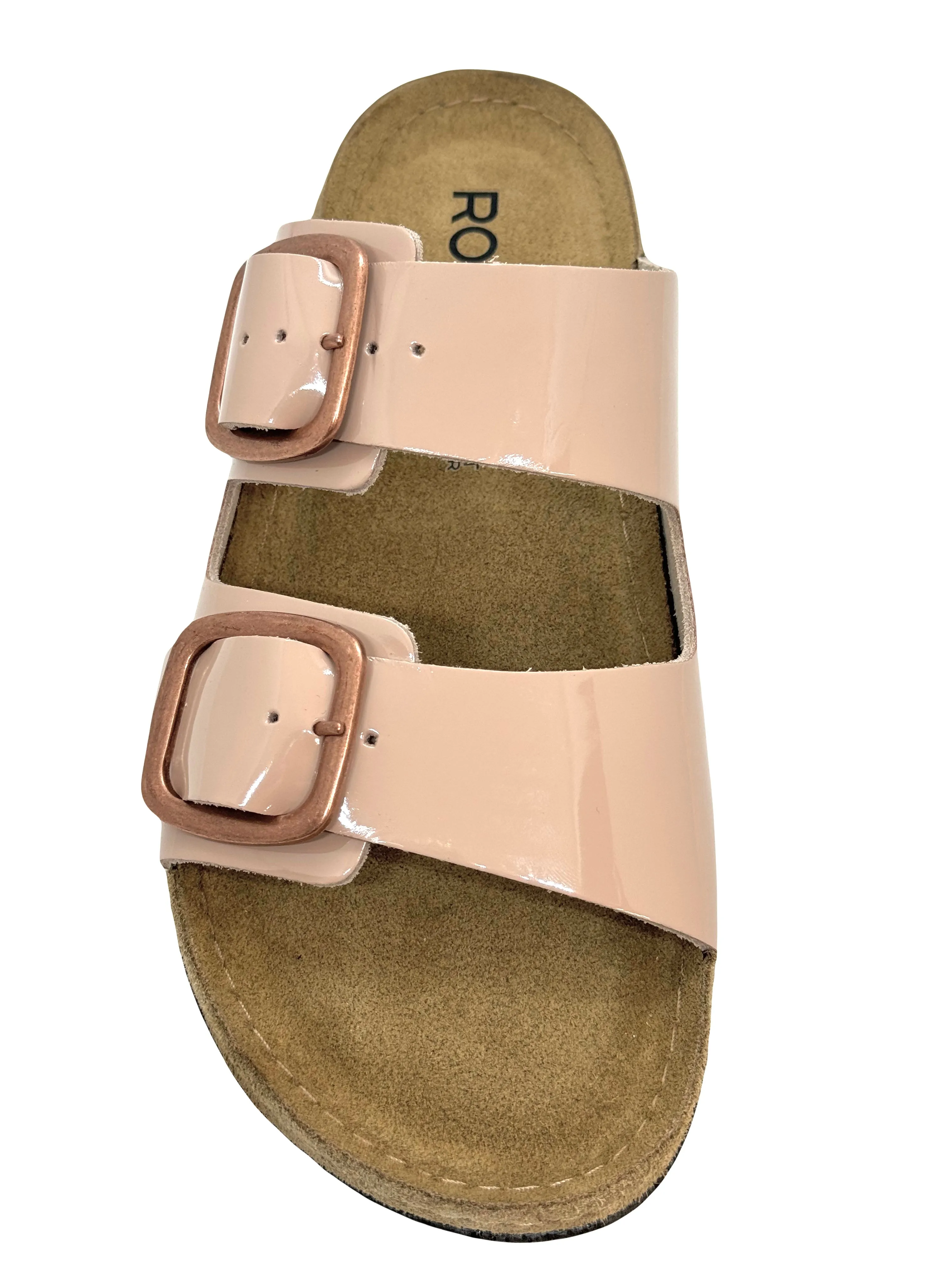 Rohde Ladies Double Buckle Footbed Sandal