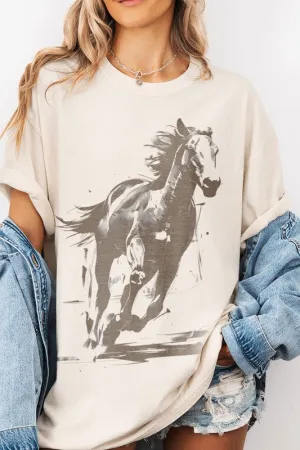 RUNNING WILD BRONCO GRAPHIC TEE
