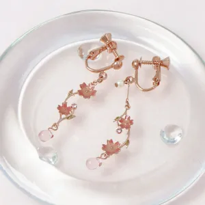 Sakura Linear Clip Ons