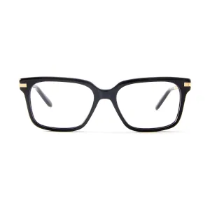 Sasha Blue Light Black & Gold